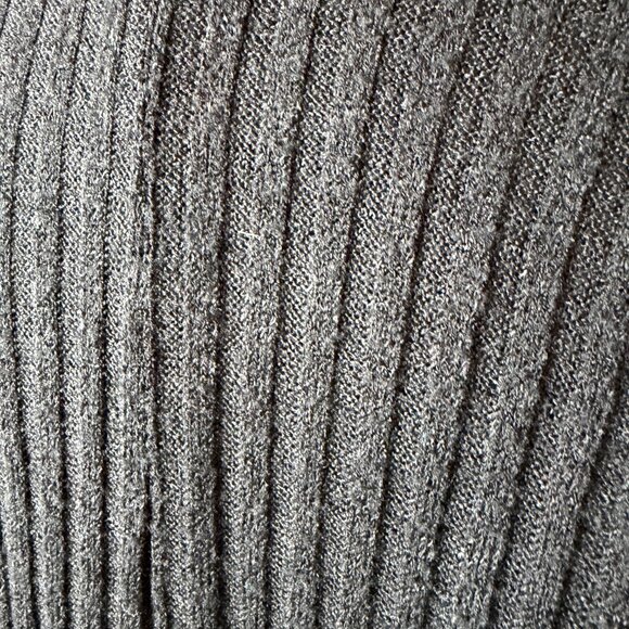 URBAN OUTFITTERS Cut Out Black Ribbed Sweater Bat Wing Size Small - Picture 7 of 11